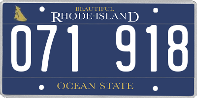 RI license plate 071918
