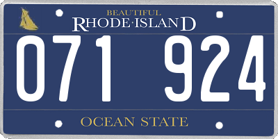 RI license plate 071924