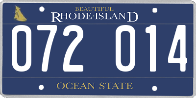 RI license plate 072014