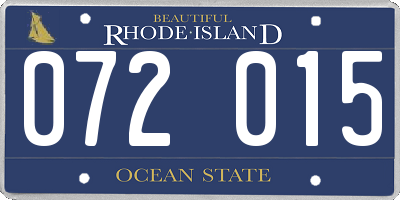 RI license plate 072015