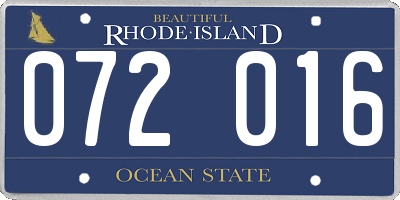 RI license plate 072016
