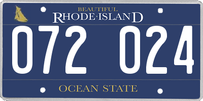 RI license plate 072024