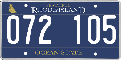 RI license plate 072105