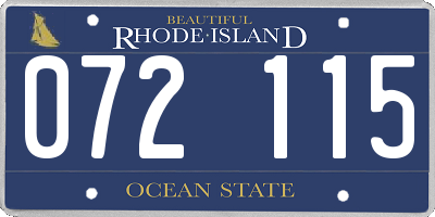 RI license plate 072115