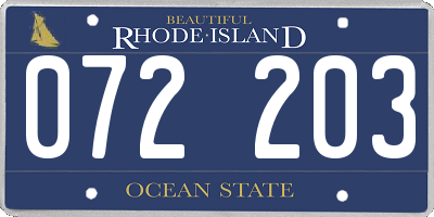 RI license plate 072203