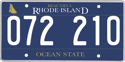 RI license plate 072210