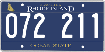 RI license plate 072211