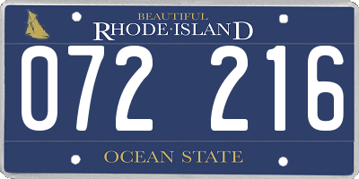 RI license plate 072216