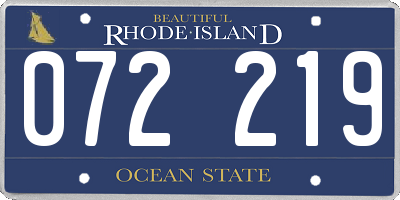 RI license plate 072219