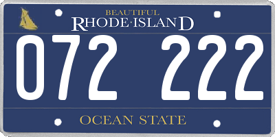 RI license plate 072222