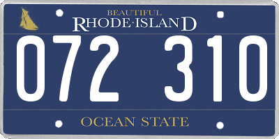 RI license plate 072310