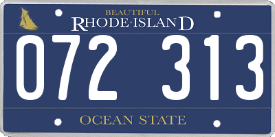 RI license plate 072313