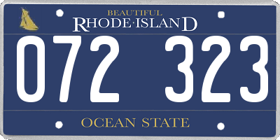 RI license plate 072323
