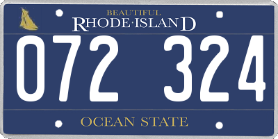RI license plate 072324