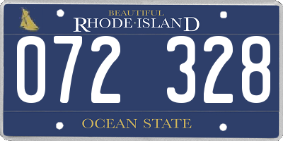 RI license plate 072328