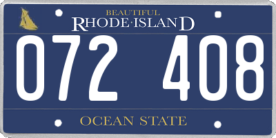 RI license plate 072408