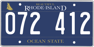 RI license plate 072412