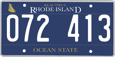 RI license plate 072413