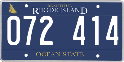 RI license plate 072414