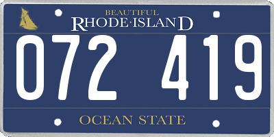 RI license plate 072419