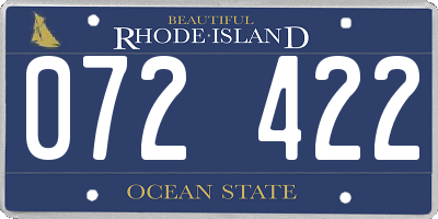 RI license plate 072422