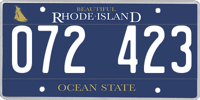 RI license plate 072423