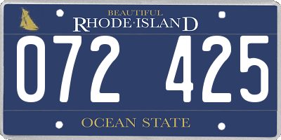 RI license plate 072425