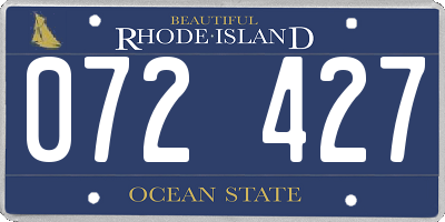 RI license plate 072427