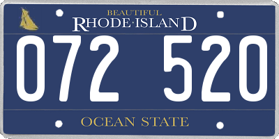 RI license plate 072520