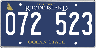 RI license plate 072523