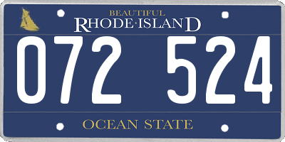 RI license plate 072524