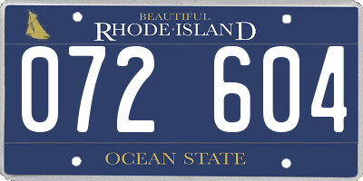 RI license plate 072604