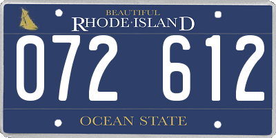 RI license plate 072612