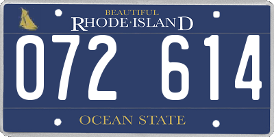 RI license plate 072614