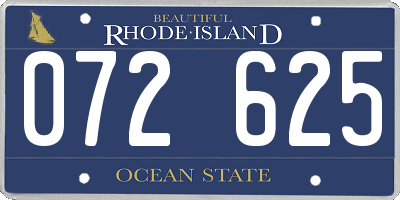 RI license plate 072625