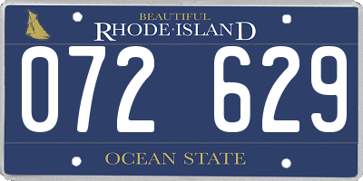 RI license plate 072629