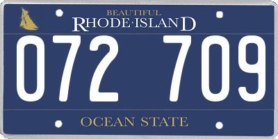 RI license plate 072709