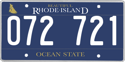 RI license plate 072721