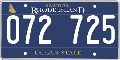 RI license plate 072725