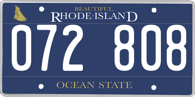 RI license plate 072808
