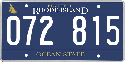 RI license plate 072815