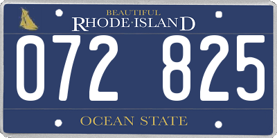 RI license plate 072825