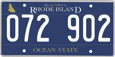 RI license plate 072902