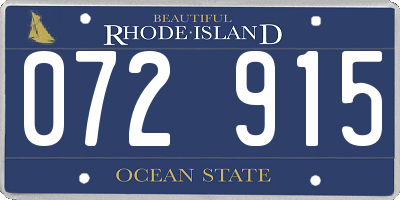 RI license plate 072915