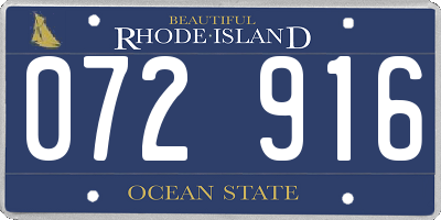 RI license plate 072916