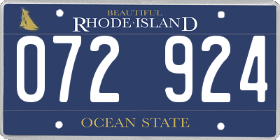 RI license plate 072924