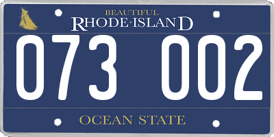 RI license plate 073002