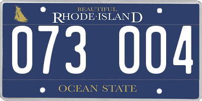 RI license plate 073004