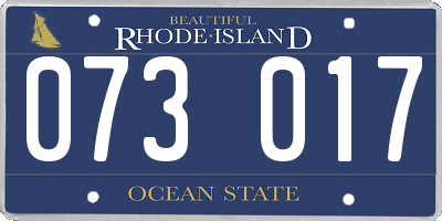 RI license plate 073017
