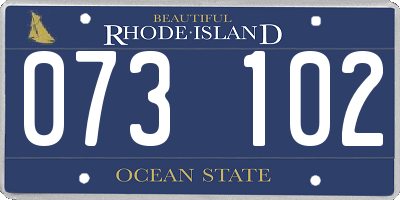 RI license plate 073102